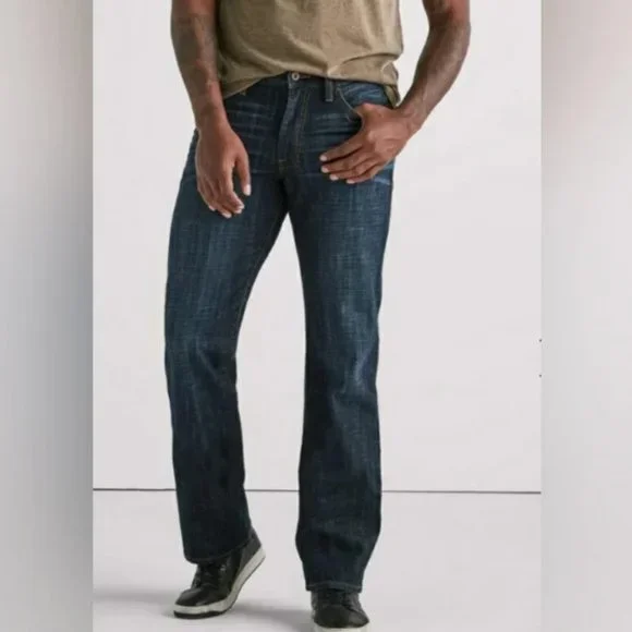 Lucky Brand 361 Vintage Straight Leg Jeans sz 34 x 32 - Picture 3 of 14